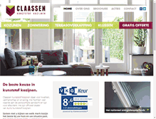 Tablet Screenshot of pietclaassen.nl